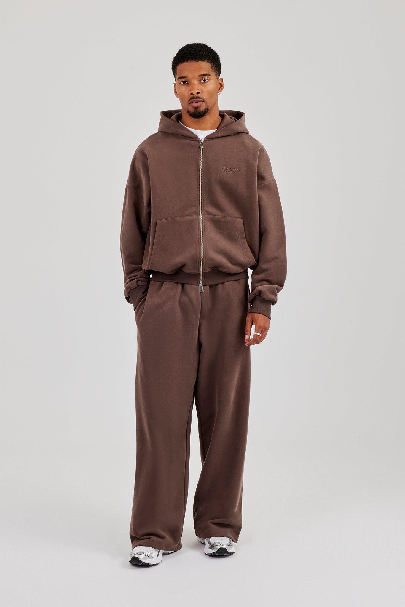 Baggy Fit Jogger - Coffee